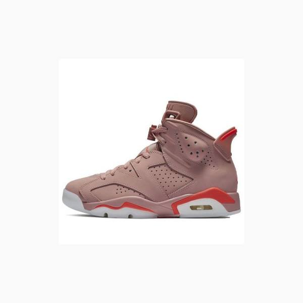 Nike Retro NRG Rust Basketbol Ayakkabısı Air Jordan 6 Kadın Pembe | JD-521LT