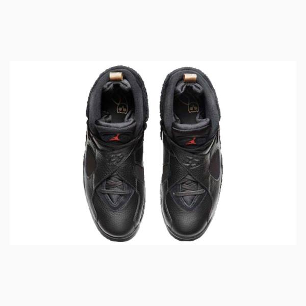 Nike Retro OVO Metallic Basketbol Ayakkabısı Air Jordan 8 Erkek Siyah | JD-938BQ