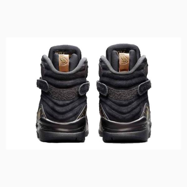 Nike Retro OVO Metallic Basketbol Ayakkabısı Air Jordan 8 Erkek Siyah | JD-938BQ