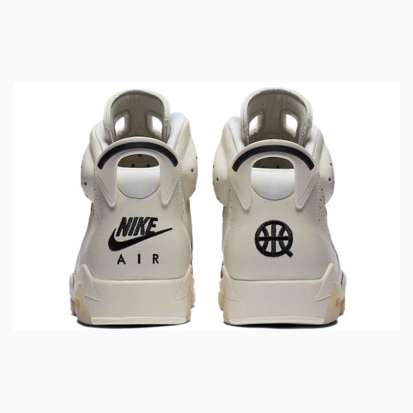 Nike Retro Quai 54 Basketbol Ayakkabısı Air Jordan 6 Erkek Beyaz Mor | JD-603RX