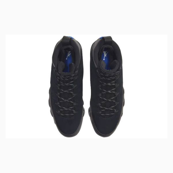 Nike Retro Racer Blue Basketbol Ayakkabısı Air Jordan 9 Erkek Siyah Mavi | JD-702DH