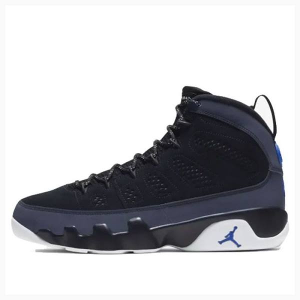 Nike Retro Racer Blue Basketbol Ayakkabısı Air Jordan 9 Erkek Siyah Mavi | JD-702DH