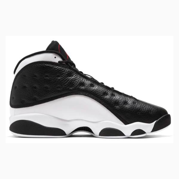 Nike Retro Reverse He Got Game Basketbol Ayakkabısı Air Jordan 13 Erkek Beyaz Siyah | JD-029AP