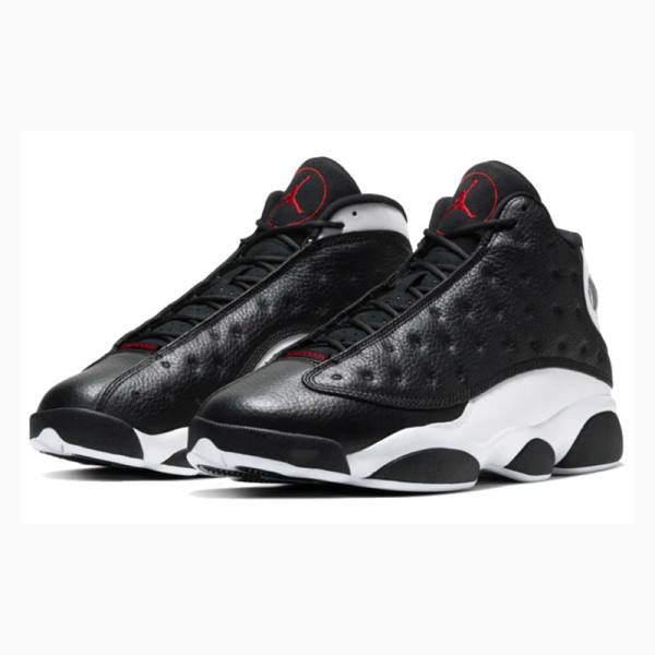 Nike Retro Reverse He Got Game Basketbol Ayakkabısı Air Jordan 13 Erkek Beyaz Siyah | JD-029AP