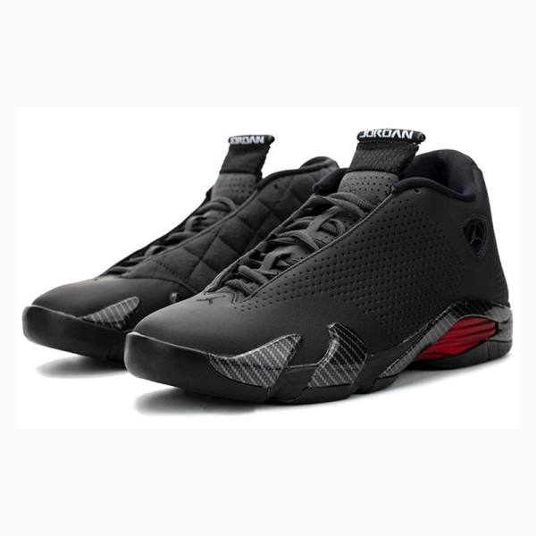 Nike Retro SE Black Ferrari Basketbol Ayakkabısı Air Jordan 14 Erkek Siyah Kırmızı | JD-150VQ