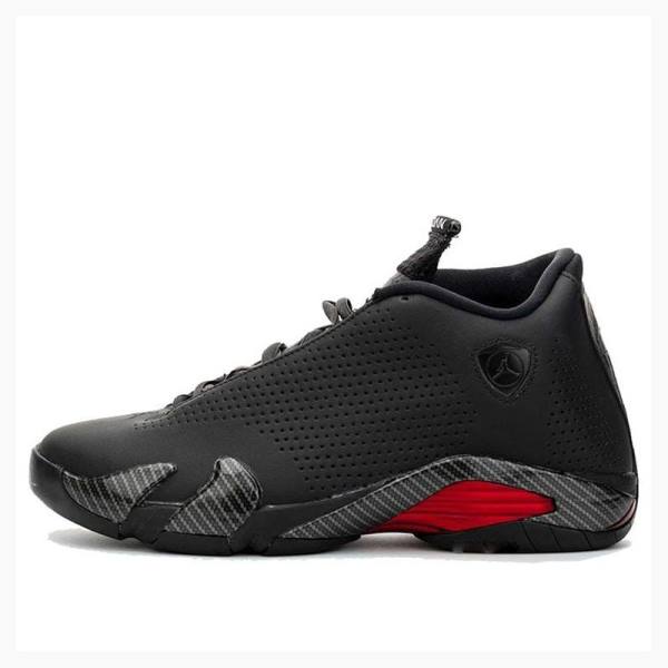 Nike Retro SE Black Ferrari Basketbol Ayakkabısı Air Jordan 14 Erkek Siyah Kırmızı | JD-150VQ