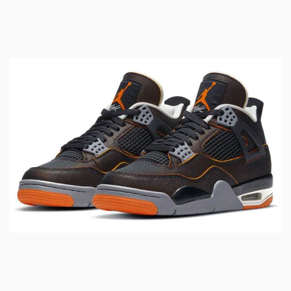 Nike Retro SE Starfish Basketbol Ayakkabısı Air Jordan 4 Kadın Beyaz Turuncu | JD-973JB