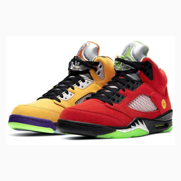 Nike Retro SE What The Basketbol Ayakkabısı Air Jordan 5 Erkek Renkli | JD-572YI