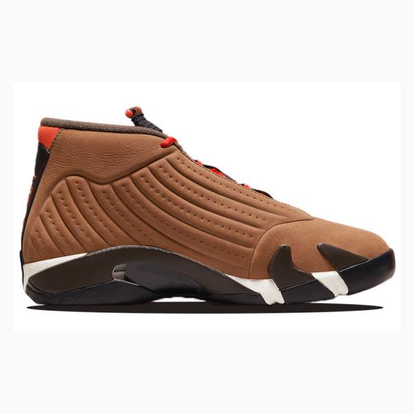 Nike Retro SE Winterized Basketbol Ayakkabısı Air Jordan 14 Erkek Kahverengi | JD-265ME