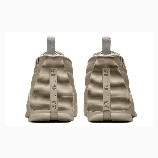 Nike Retro SP Billie Eilish Basketbol Ayakkabısı Air Jordan 15 Kadın Bej Rengi | JD-180JT