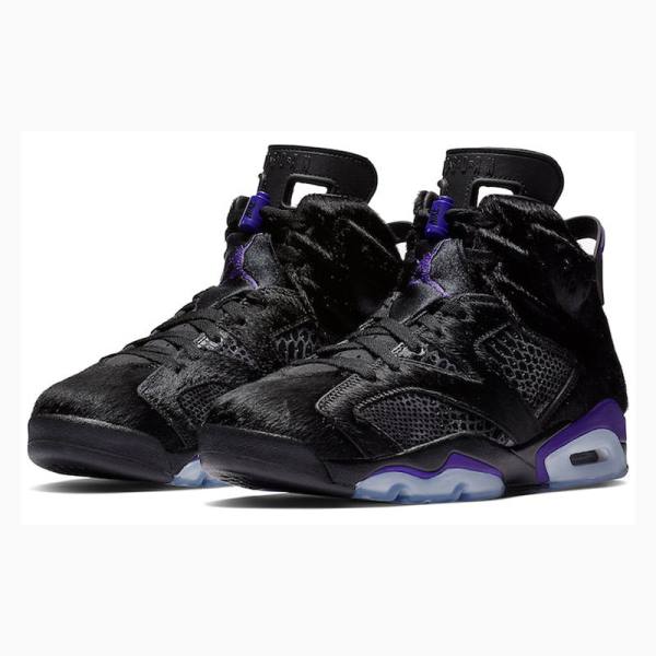 Nike Retro SP Social Status - Cat Basketbol Ayakkabısı Air Jordan 6 Erkek Siyah | JD-038BK