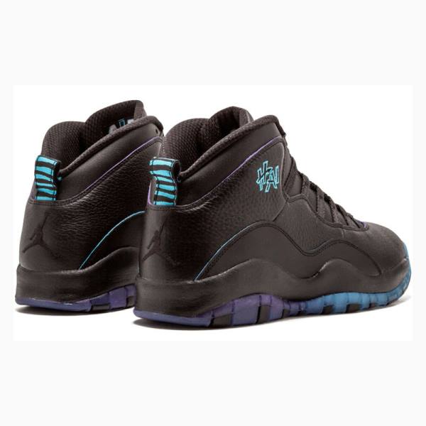 Nike Retro Shanghai Basketbol Ayakkabısı Air Jordan 10 Erkek Siyah Mavi | JD-487KX