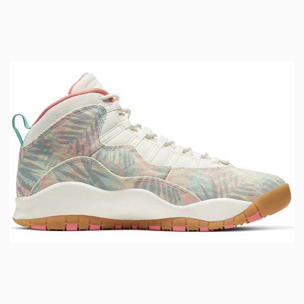 Nike Retro Super Bowl LIV Basketbol Ayakkabısı Air Jordan 10 Erkek Renkli | JD-065VH