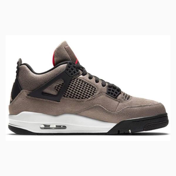 Nike Retro Taupe Haze Basketbol Ayakkabısı Air Jordan 4 Erkek Siyah Kahverengi | JD-249QR