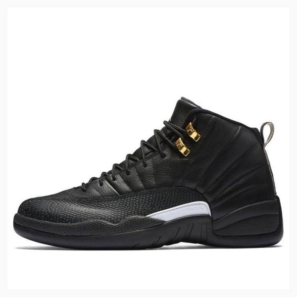 Nike Retro The Master Basketbol Ayakkabısı Air Jordan 12 Erkek Siyah | JD-591YV