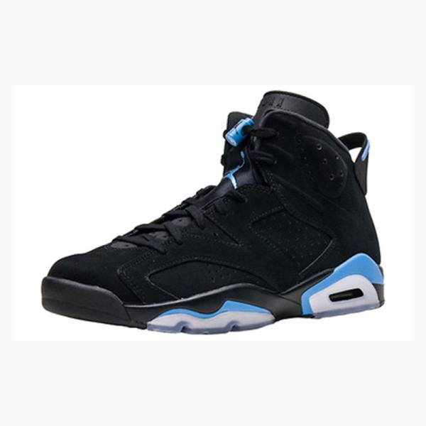 Nike Retro UNC – Univeristy Basketbol Ayakkabısı Air Jordan 6 Erkek Siyah Mavi | JD-674YM