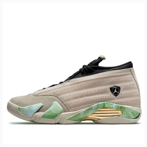 Nike Retro x Aleali May Fortune Basketbol Ayakkabısı Air Jordan 14 Kadın Bej Rengi | JD-702VR