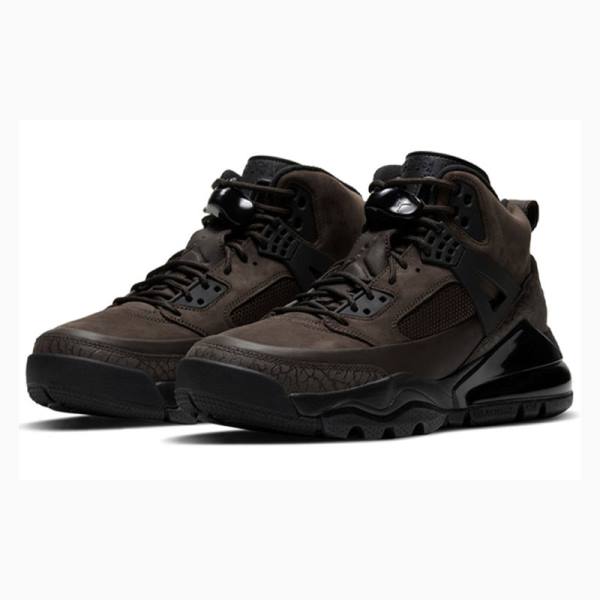 Nike Spizike 270 Dark Brown Basketbol Ayakkabısı Air Jordan Erkek Koyu Kahverengi Siyah | JD-156HN