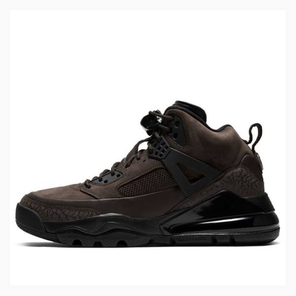 Nike Spizike 270 Dark Brown Basketbol Ayakkabısı Air Jordan Erkek Koyu Kahverengi Siyah | JD-156HN