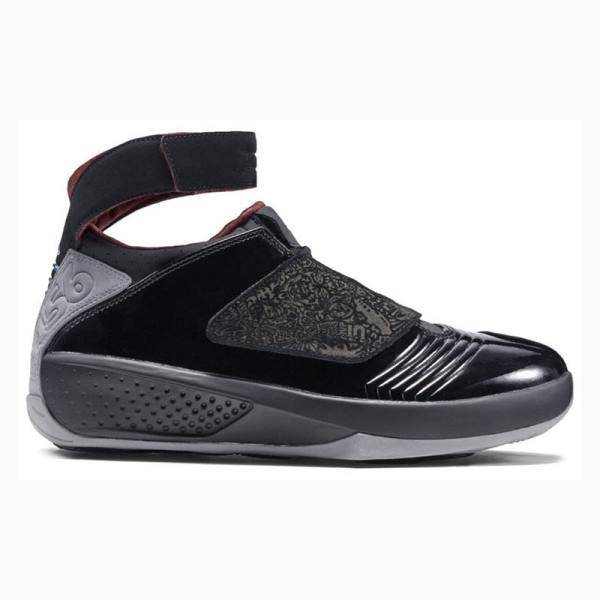 Nike Stealth Basketbol Ayakkabısı Air Jordan 20 Erkek Siyah | JD-075QY