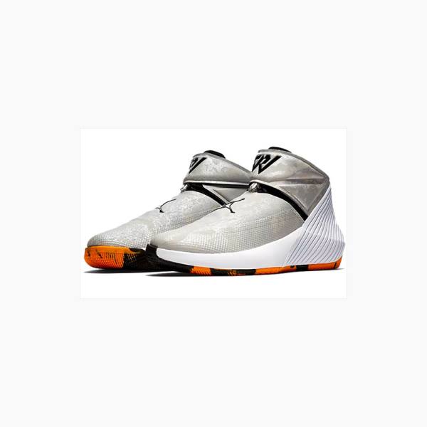 Nike Why Not Zer01 3M Basketbol Ayakkabısı Air Jordan Kadın Gri | JD-106BP