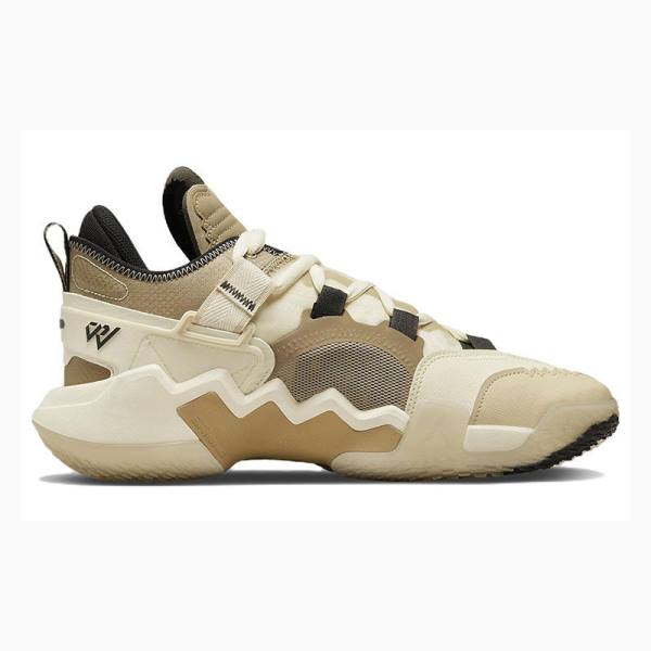 Nike Why Not Zer0.5 Coconut Milk Basketbol Ayakkabısı Air Jordan Erkek Kahverengi | JD-079OU